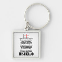 This England Keychains
