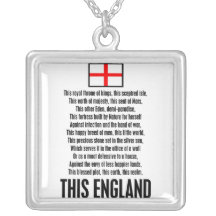 This England Personalized Necklace