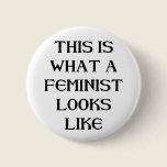 This Feminist Button