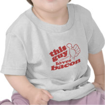 This Guy Loves Bacon T-shirt