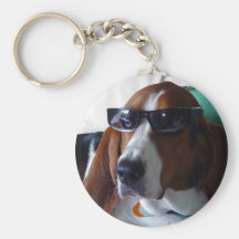 This hound dog is one kool kat key chains