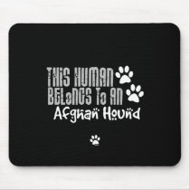 This Human Belongs to an Afghan Hound