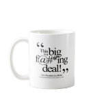 "This is a big fucking deal" - Joe Biden Coffee Mugs