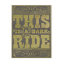 This is a dark ride postcards