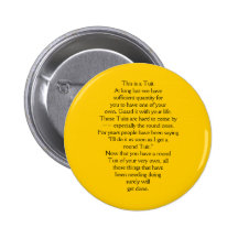 This is a Tuit. Pinback Button