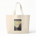 This is Alaska Vintage Travel Poster Bags