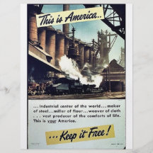 This Is America Keep It Free! Flyers