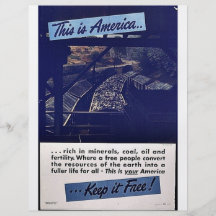 This Is America Keep It Free! Personalized Flyer