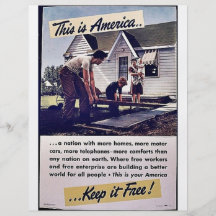 This Is America Keep It Free! Personalized Flyer