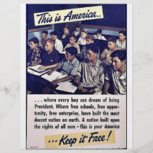This Is America Keep It Free! Personalized Flyer