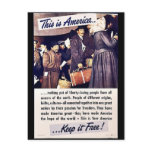 This Is America Keep It Free! Postcards