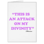 This Is An Attack On My Divinity cards
