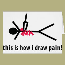 this is how i draw pain cards