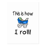 This Is How I Roll (Buggy) Post Card