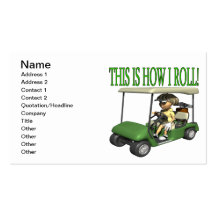 This Is How I Roll Business Cards