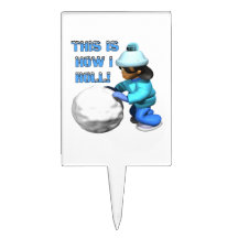This Is How I Roll Cake Topper