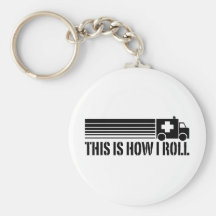This Is How I Roll EMT Keychain