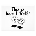 This Is How I Roll Personalized Invitation
