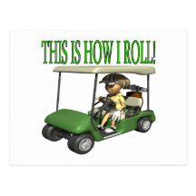 This Is How I Roll Postcard