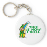 This Is How I Roll Pot Of Gold Leprechaun keychains