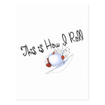 This Is How I Roll Snowball Post Card