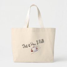 This Is How I Roll Snowball Tote Bag