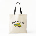 This is how I roll totebag