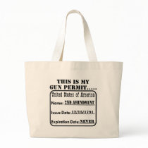 This Is My Gun Permit Bag