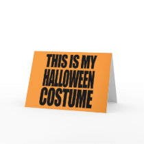 THIS IS MY HALLOWEEN COSTUME -