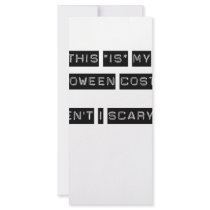 This IS my Halloween Costume. Rack Card Design