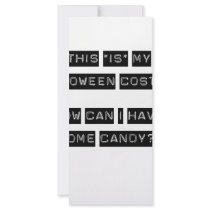 This IS my Halloween Costume! Full Color Rack Card
