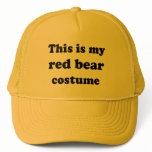 This is my RED BEAR Costume