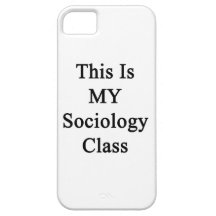 This Is MY Sociology Class iPhone 5 Cover
