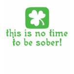 This Is No Time To Be Sober t-shirts