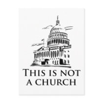 This is not a church post cards