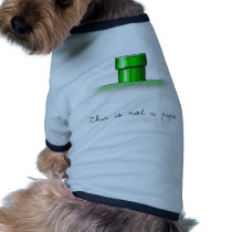 This is not a pipe - Mario? - Dog Doggie Tee