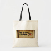 This Is Not Steampunk Canvas Bag