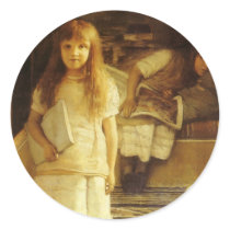 This is Our Corner by Sir Lawrence Alma Tadema Sticker