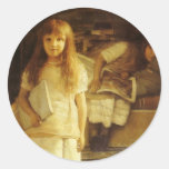 This is Our Corner by Sir Lawrence Alma Tadema Sticker