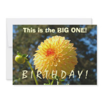 This is the Big One! Birthday Party Invitations