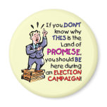 This is the Land of Promise magnets