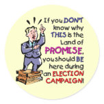 This is the Land of Promise stickers