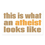 This is what an atheist looks like stickers