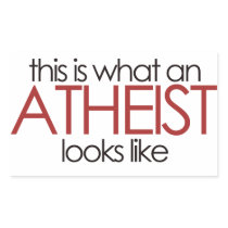 This is what an atheist looks like