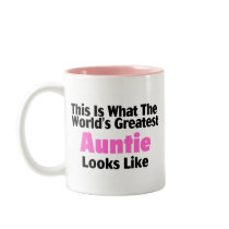 This Is What The World's Greatest Auntie Looks  Li Coffee Mug