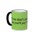 This is why your taxes are higher mugs