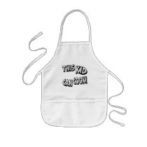 This kid can cook aprons