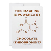 This Machine Is Powered By Chocolate (Theobromine)