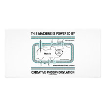 This Machine Powered By Oxidative Phosphorylation Picture Card