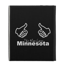 This Man Loves MN iPad Folio Covers